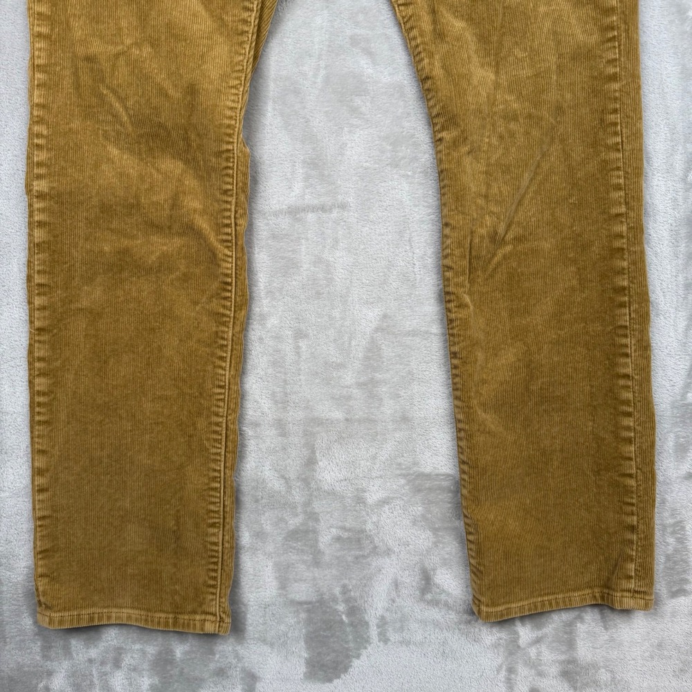Polo Ralph Lauren Varick Slim Straight Corduroy Pants Mens 30/30 Tan Brown - Picture 14 of 16